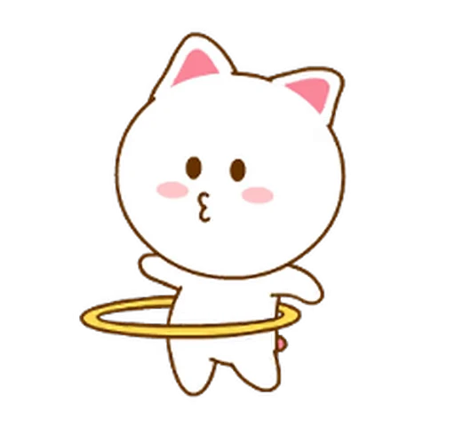😙 Стикер «Neko & Goya» для Telegram