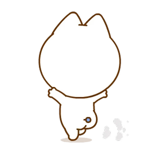 🏃‍♂️ Стикер «Neko & Goya» для Telegram