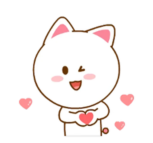 🫶 Стикер «Neko & Goya» для Telegram