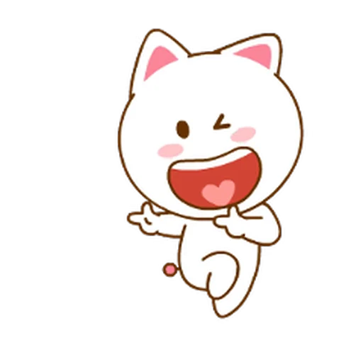 😉 Стикер «Neko & Goya» для Telegram