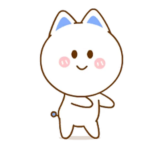 🕺 Стикер «Neko & Goya» для Telegram