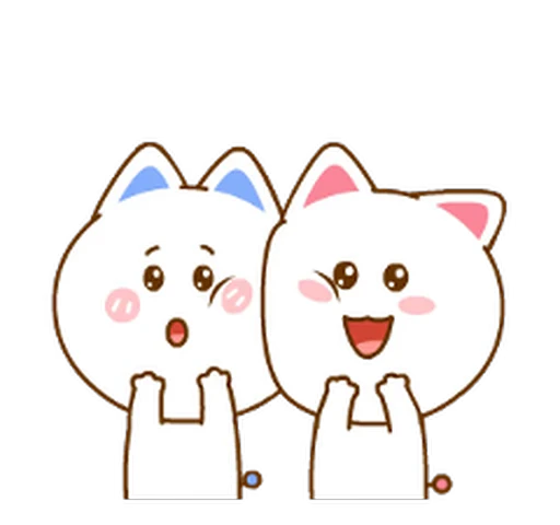 🥹 Стикер «Neko & Goya» для Telegram