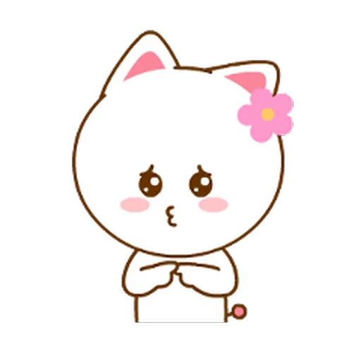 🥺 Стикер «Neko & Goya» для Telegram