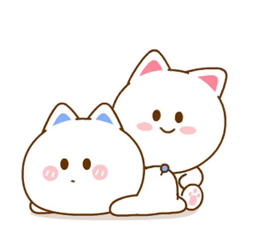 😋 Стикер «Neko & Goya» для Telegram
