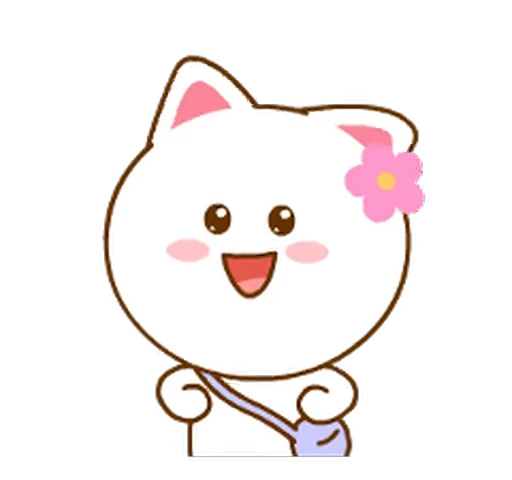 👍 Стикер «Neko & Goya» для Telegram