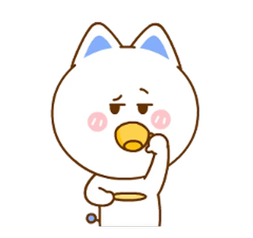 🤨 Стикер «Neko & Goya» для Telegram