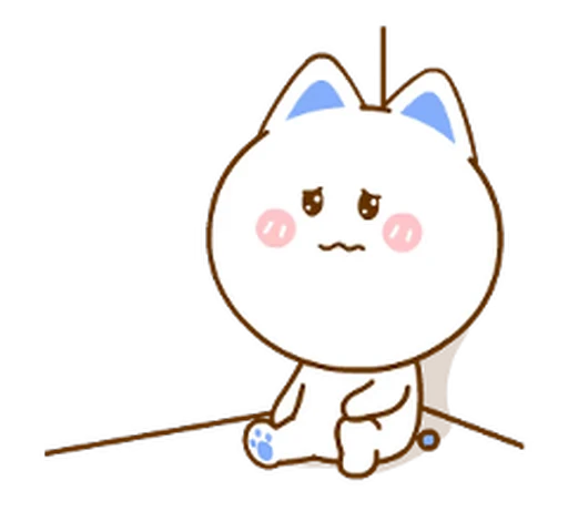 😞 Стикер «Neko & Goya» для Telegram