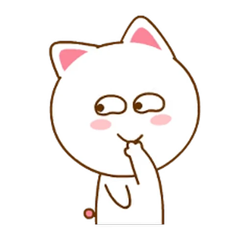 🤭 Стикер «Neko & Goya» для Telegram