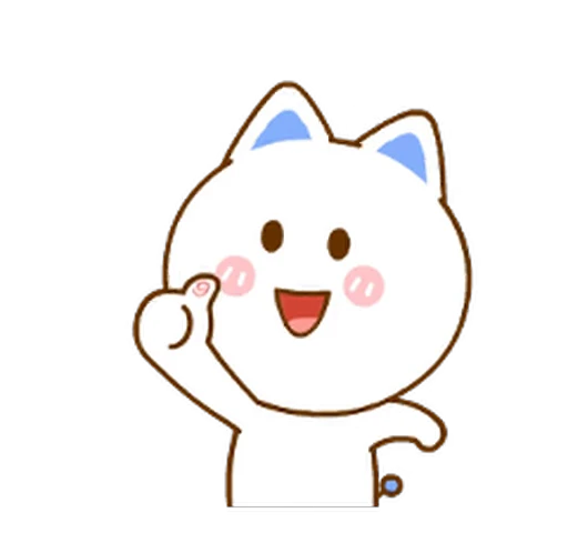 👍 Стикер «Neko & Goya» для Telegram