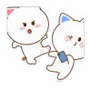 Стикер 20 Neko Goya