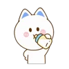 Стикер 33 Neko Goya