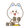 Стикер 27 Neko Goya