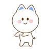 Стикер 46 Neko Goya