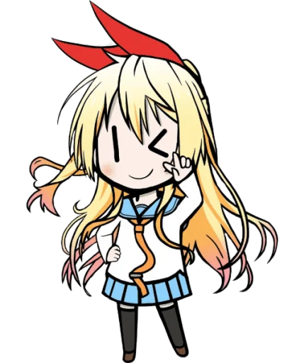 😋 Стикер «NISEKOI» для Telegram