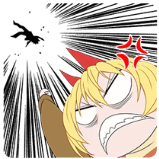 🙁 Стикер «NISEKOI» для Telegram