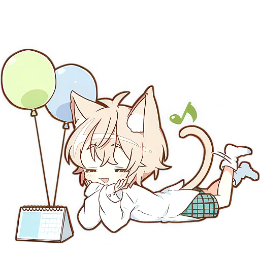 🥳 Стикер «Некомими» для Telegram
