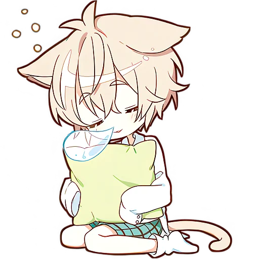 😪 Стикер «Некомими» для Telegram