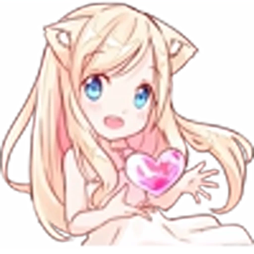 Стикерпак Nekomiya Emoji для Telegram