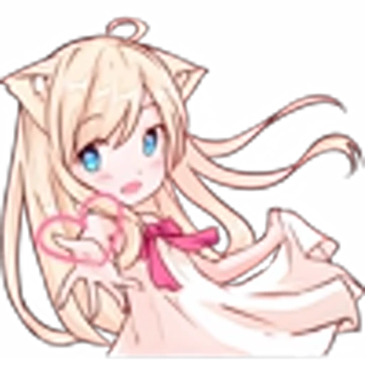 💗 Эмодзи «Nekomiya Emoji» для Telegram
