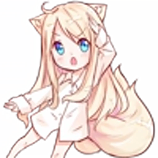 😮 Эмодзи «Nekomiya Emoji» для Telegram