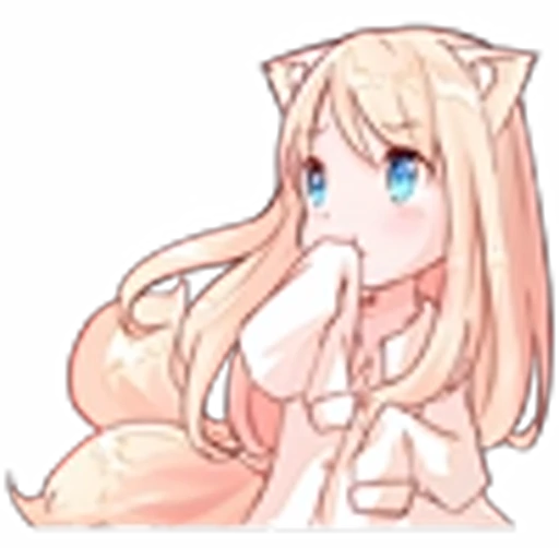🤔 Эмодзи «Nekomiya Emoji» для Telegram