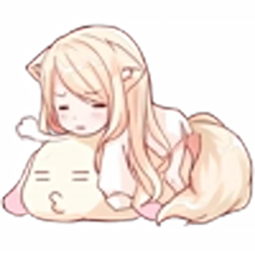 😴 Эмодзи «Nekomiya Emoji» для Telegram