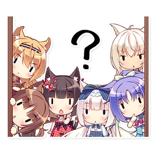 👀 Стикер «NEKOPARA» для Telegram