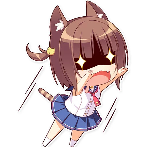 😼 Стикер «NEKOPARA» для Telegram