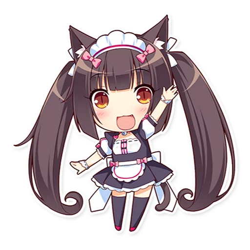 👋 Стикер «NEKOPARA» для Telegram