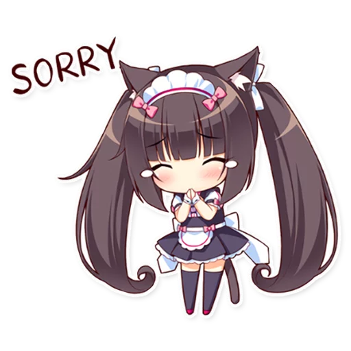 😓 Стикер «NEKOPARA» для Telegram