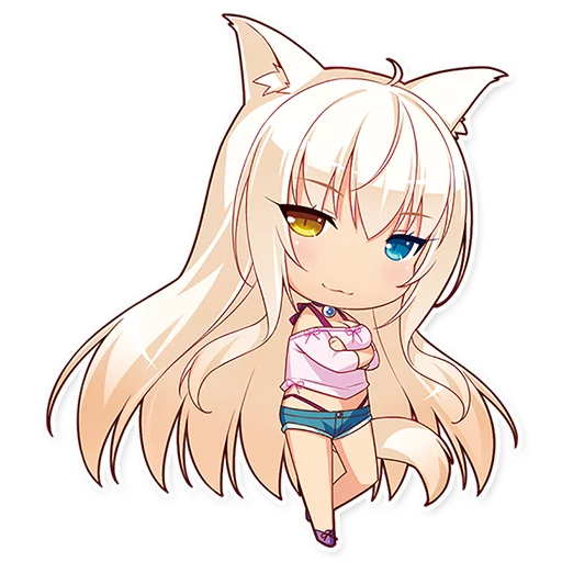 😏 Стикер «NEKOPARA» для Telegram