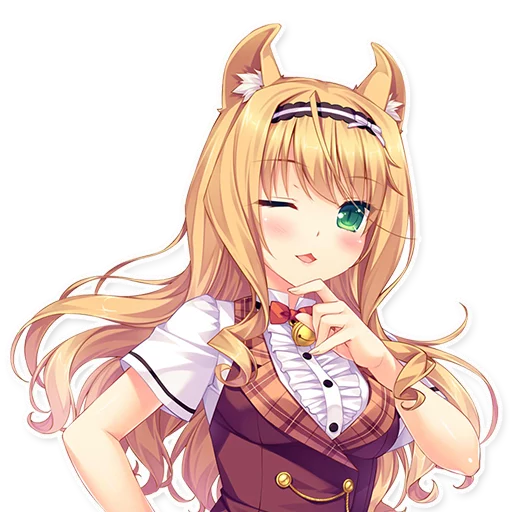 🤔 Стикер «NEKOPARA» для Telegram