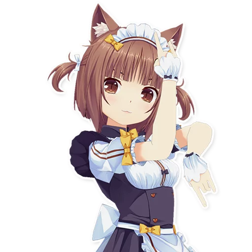 🤘 Стикер «NEKOPARA» для Telegram