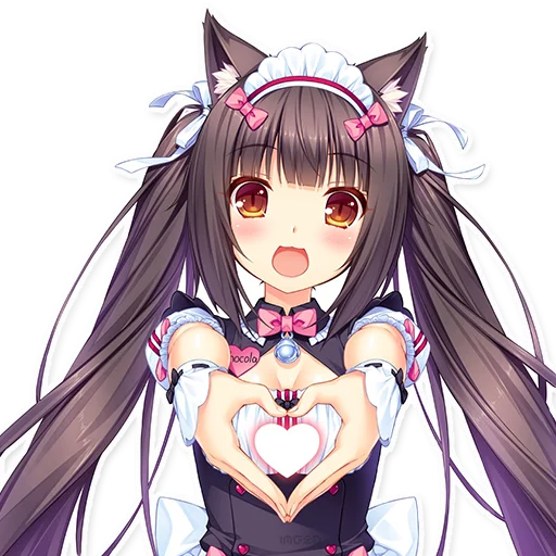 ❤️ Стикер «NEKOPARA» для Telegram
