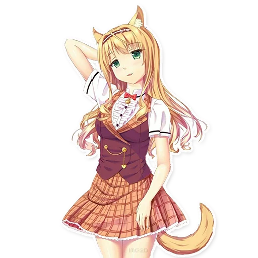 😏 Стикер «NEKOPARA» для Telegram