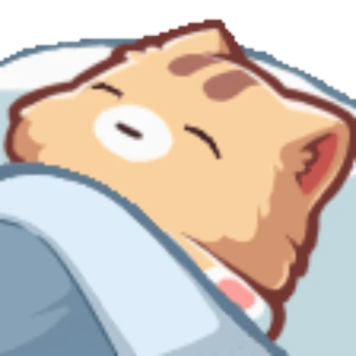 😴 Стикер «neko random» для Telegram