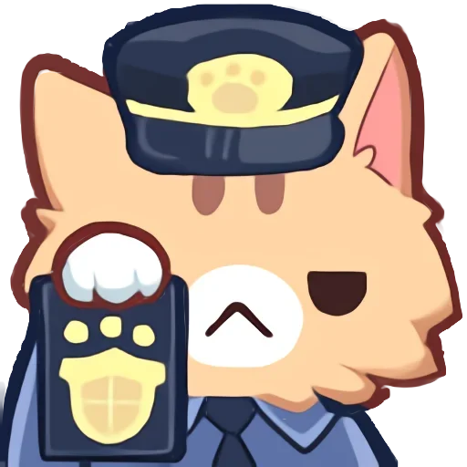 👮 Стикер «Neko» для Telegram