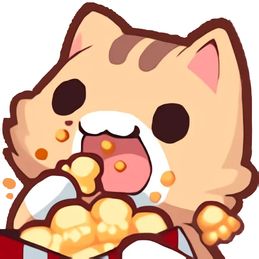 🍿 Стикер «Neko» для Telegram