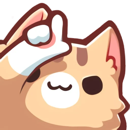 👆 Стикер «Neko» для Telegram