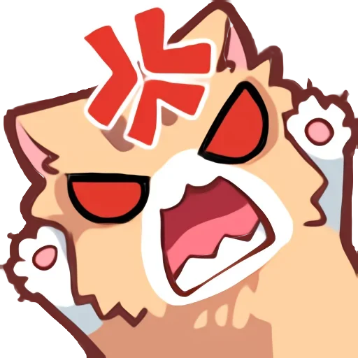 😡 Стикер «Neko» для Telegram