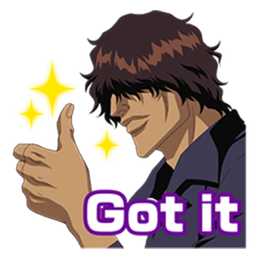 👍 Стикер «BLEACH» для Telegram