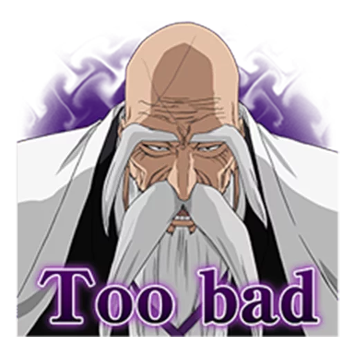 😠 Стикер «BLEACH» для Telegram