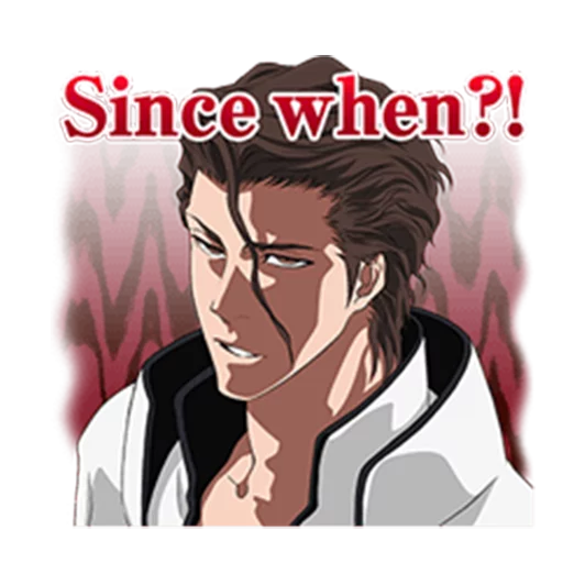 😒 Стикер «BLEACH» для Telegram