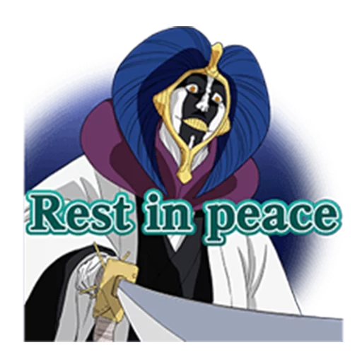 😀 Стикер «BLEACH» для Telegram