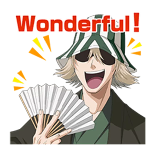 😃 Стикер «BLEACH» для Telegram