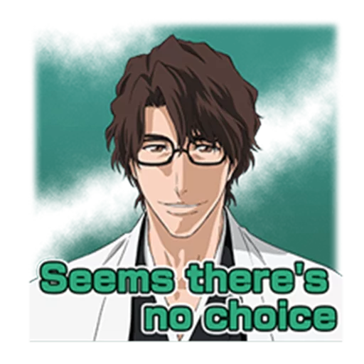 😄 Стикер «BLEACH» для Telegram