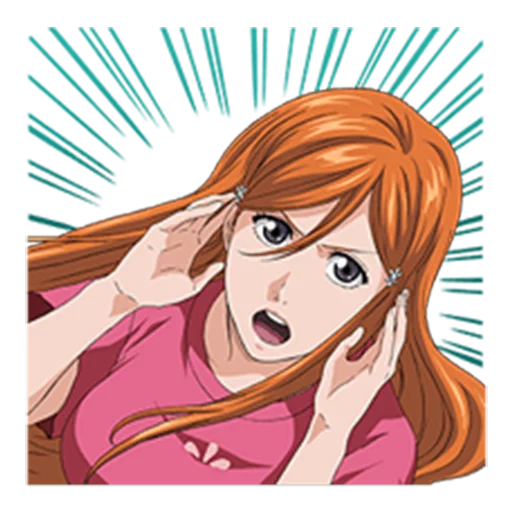 😠 Стикер «BLEACH» для Telegram