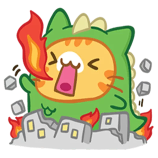 😤 Стикер «What does the cat say ... Meow» для Telegram