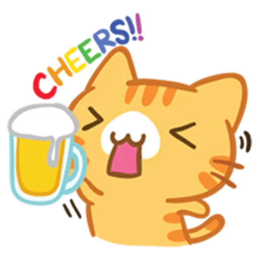😆 Стикер «What does the cat say ... Meow» для Telegram