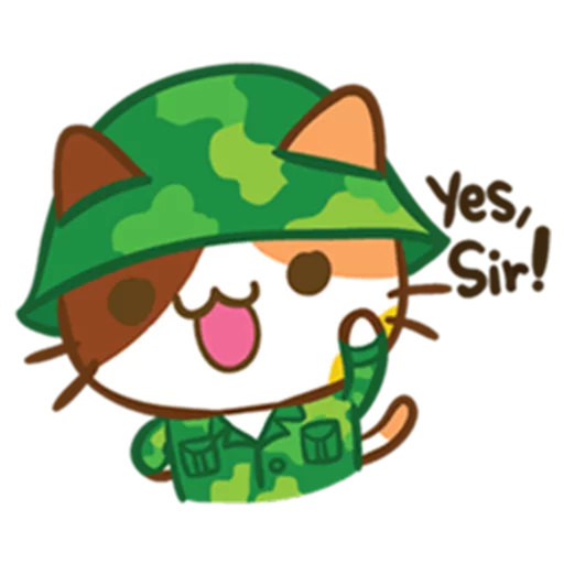 😏 Стикер «What does the cat say ... Meow» для Telegram